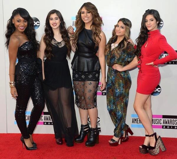 Fifth Harmony at the 2013 AMA Red Carpet