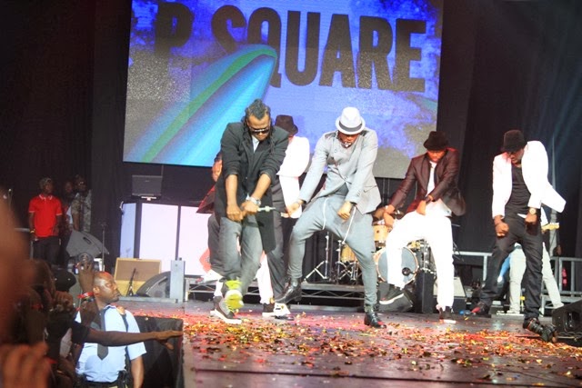 PSquare performing