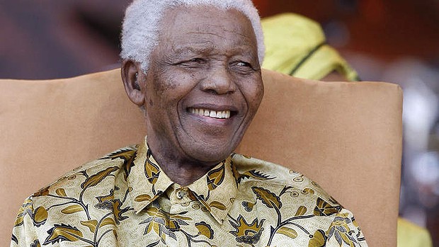 nelson mandela smile